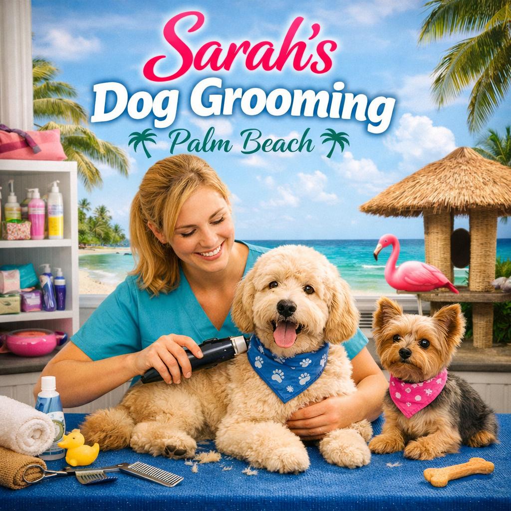 Sarah's Dog Grooming Palm Beach - Luxury Pet Styling Facilities